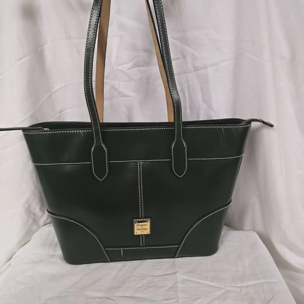 Dooney & Bourke Selleria Tote -  Hunter Green - Picture 2 of 12